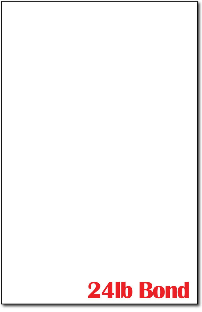 New White Stationery Parchment Paper - Great for Writing, Certificates,  Menus and Wedding Invitations | 24lb Bond Paper | 8.5 x 11 | 50 Sheets per