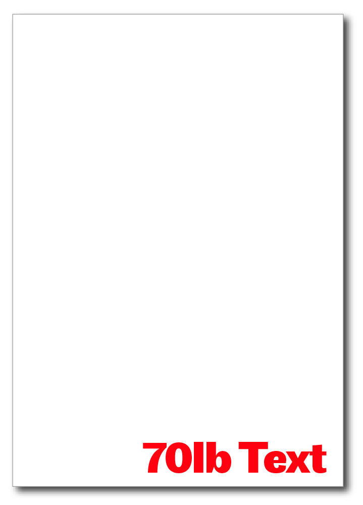 White Cardstock Thick Paper 100 Sheets A4 Heavyweight 70 lb Cover Card  Stock