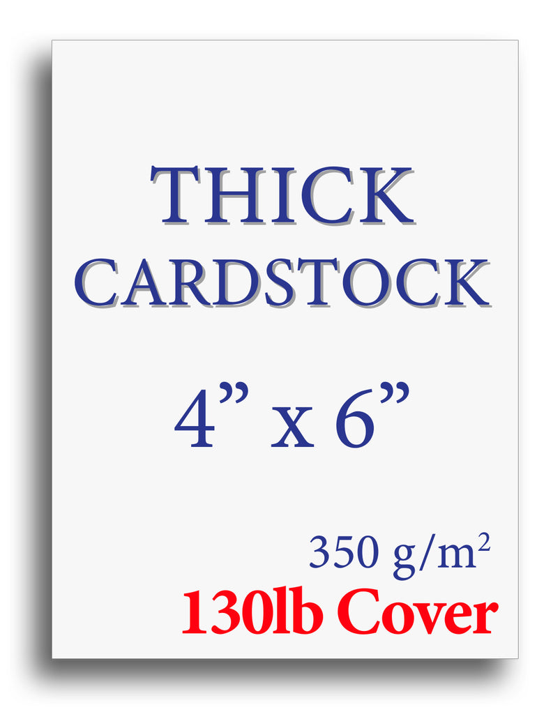 Impressively Thick Cardstock - 8 1/2 x 11 - 140lb Cover