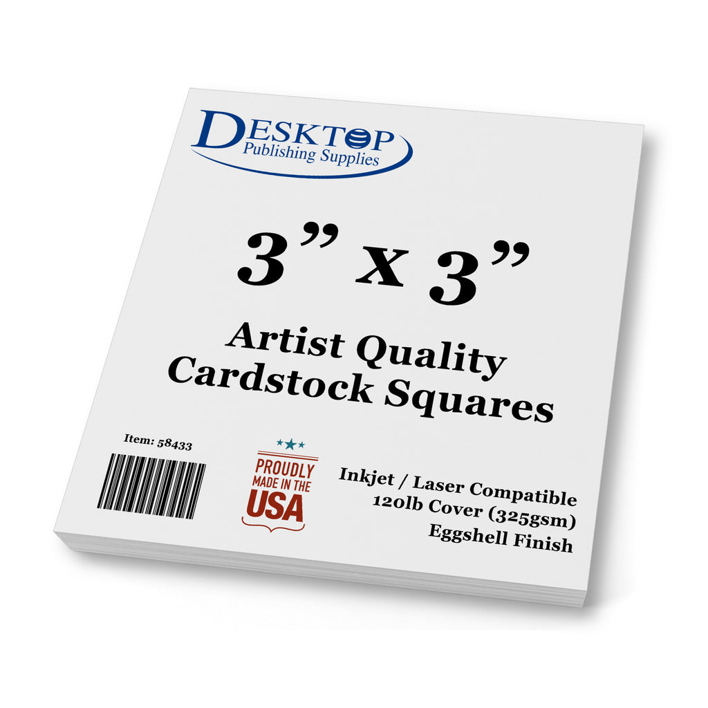 Desktop Publishing Supplies, Inc. Heavyweight Blank White 5 X 7 Cards  with Envelopes - 40 Cards & Envelopes