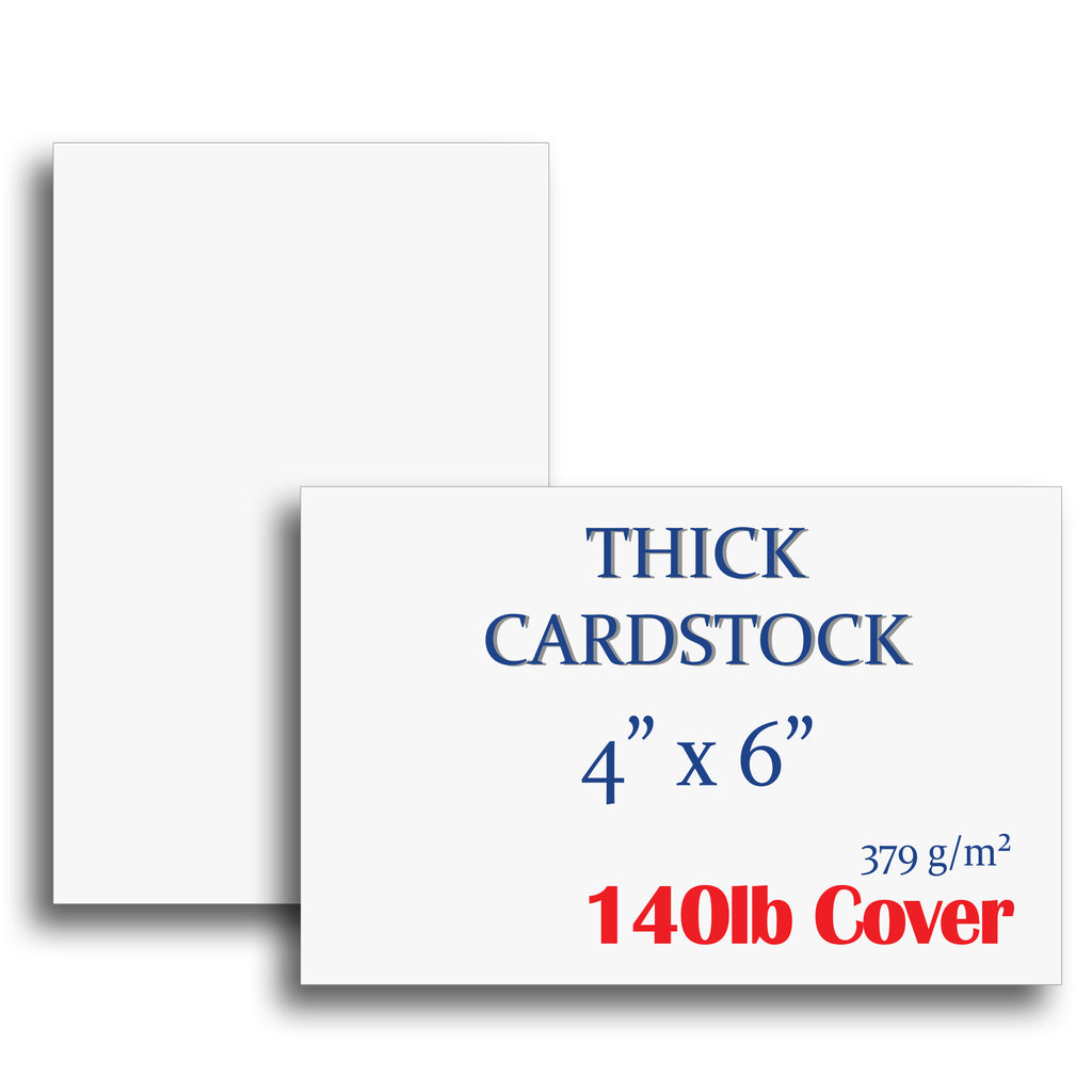 400 Pack 5x7 Cardstock Paper, 80lb White Thick Paper