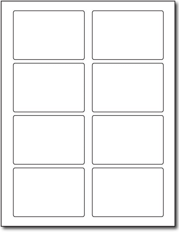 template for printing 2x4 labels