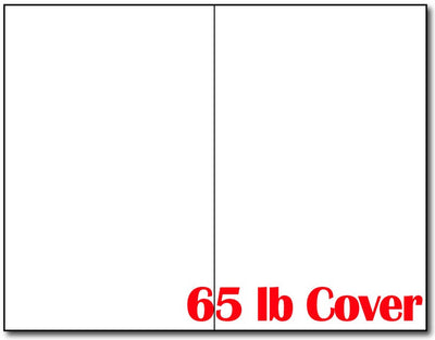 A1 Card & Envelope - 65lb Cover / White - (Finish- Matte)