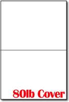 JAM Paper® Blank Note Cards, A6 size, 4 5/8 x 6 1/4, White, 100/pack  (175992)