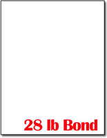 Red & Blue Border Letterhead Printer Paper, 25 Sheets, Size: 8.5-x-11-inch
