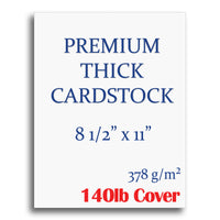 8 1/2 X 11 Matte Card Stock Paper Sample 1 Sample 
